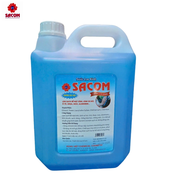 Nước Lau Kính Sacom 5 Lít